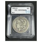 1878 Carson City Morgan Silver Dollar