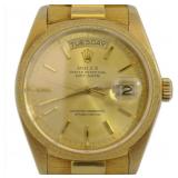 Rolex 18078 18kt Gold Day-Date 36 President