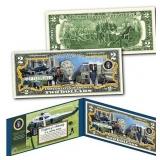 Donald Trump Marine One Aircraft $2 Bill