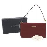 Burberry Saffiano Leather Handbag