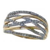 Brilliant 1/2 ct Diamond Designer Ring