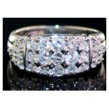 Platinum 1.03 ct Natural VS Diamond Ring