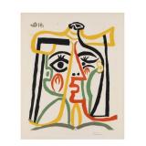 Pablo Picasso Tï¿½te de femme Limited Edition