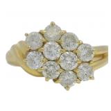 18kt Gold 1.20 ct Natural VS Diamond Ring
