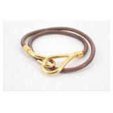 Hermes Jumbo Leather Bracelet