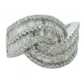 18kt Gold 1.56 ct Natural VS Diamond Ring
