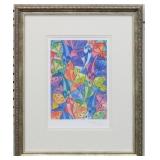 Sea Creature Framed Giclee by MC Escher