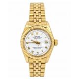 Rolex 18kt Gold Datejust 26 Lady President Watch