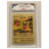 Pokï¿½mon Gold Custom Charizard Card