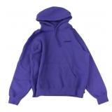 Supreme Purple Hoodie Size L