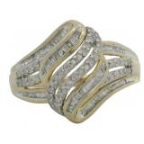 10kt Gold 1/3 ct Natural Diamond Ring