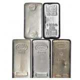 1,000 Gram (1 KILO) .999 Fine Silver Bar