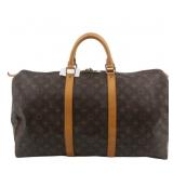 Louis Vuitton Monogram Keepall 50 Boston Bag