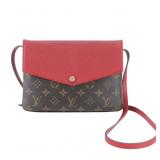 Louis Vuitton Monogram Twice Shoulder Bag