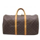 Louis Vuitton Monogram Keepall 50 Boston Bag