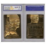 1996 23K Gold Michael Jordan Fleer Card