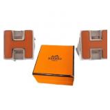 Hermes H Cube Clip-on Earrings