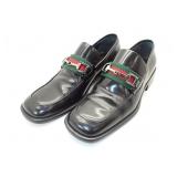 Gucci Sherry Line Square Toe Bit Loafers Size 36
