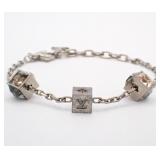 Louis Vuitton Crystal Gamble Bracelet