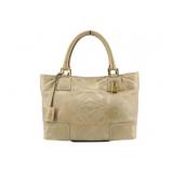 LOEWE Justa Gold Designer Hand Bag