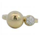 Tiffany Style Diamond Designer Ring