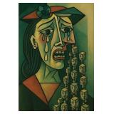Weeping Woman II Limited Edition by BEYONDALI