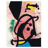 Untitled Painting Giclee Canvas by Joan Miro