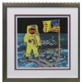 Moonwalk Framed by Andy Warhol