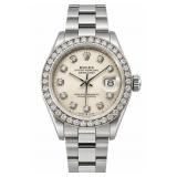 Rolex 69174 Oyster Perpetua Lady Datejust 26 Watch