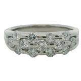 Platinum 1.02 ct Natural Brilliant VS Diamond Ring