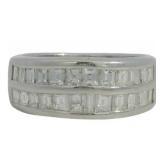 Platinum 1.00 ct Natural VS Diamond Ring