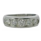 Platinum 1.02 ct Natural Diamond Ring