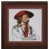 General Custer Framed Giclee by Andy Warhol