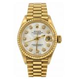 Rolex 18k Gold Oyster Datejust Lady President