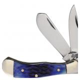 Frost Blue Baby Saddlehorn Knife