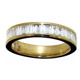 Quality 1.00 ct VS Baguette Lab Diamond Ring