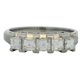Platinum 3/4 ct Natural Brilliant Diamond Ring
