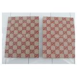 Gucci Unused 2-Piece Set GG Notebook