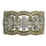 10kt Gold 1.50 ct Natural Diamond Designer Ring