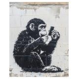 Ape-ple Genius Canvas by King Kromatik