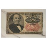 25 Cent Fractional Currency