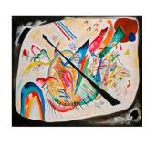 White Oval 1919 Giclee LTD EDT by Kandinsky