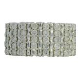 Platinum 1.00 ct Natural Brilliant Diamond Ring