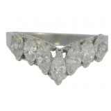 Platinum 1.01 ct Natural Brilliant Diamond Ring