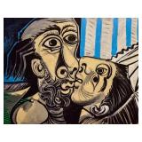 Le Baiser, The Kiss c.1969 Canvas by Pablo Picasso