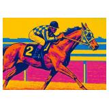 Secretariat LTD Edition Art Print By Pop Avenue