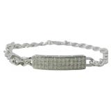 Brilliant 1.60 ct VS Diamond Designer Bracelet
