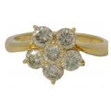 18kt Gold 1.00 ct Brilliant VS Diamond Ring