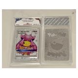 Pokï¿½mon Silver Foil Custom Pikachu Card