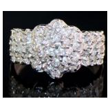 Platinum Natural 1.20 ct Brilliant Diamond Ring